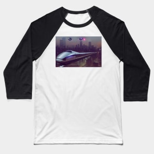 Ai artwork of New york in 2050 Baseball T-Shirt